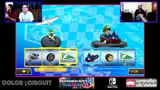 Color Circuit Live - Switch Zelda and Mario Kart Stream