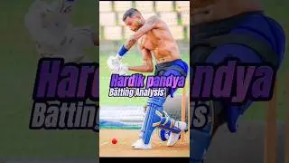 Hardik pandya Batting Analysis🔥 #battinganalysis #hardikpandya #sportsanalysis #viralvideo #shorts