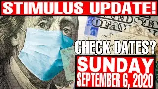 SECOND STIMULUS CHECK UPDATE I SEPTEMBER 6 UPDATE FOR 2ND STIMULUS CHECK (STIMULUS PACKAGE)