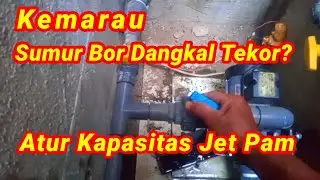 Cara Atasi Jet Pump Di  Sumur Bor Dangkal Tekor Saat Kemarau #jetpump #pompaairlistrik #sumurbor