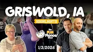 Griswold IA | 1/3/2026 | The Fun Pianos! Show Highlights!