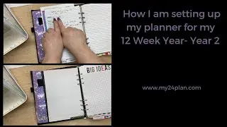 12 Week Year Planner Setup