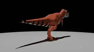 Jurassic Park Trespasser T-Rex Animation | Blender 3D.