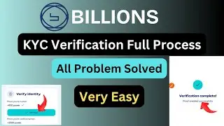 Billions Network Airdrop KYC Verification Full Process | Billions Airdrop Update