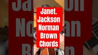 90s Soul - Janet Jackson Chord Progression Played Slow #guitar #guitarist #rhythmandblues #soul
