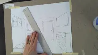 How to draw a floor in one point perspective Art Education