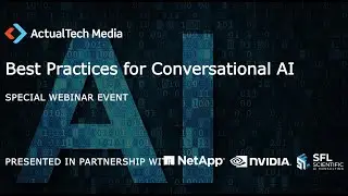 Best Practices for Conversational AI with NetApp, NVIDIA and SFL Scientific