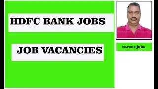 hdfc career bank jobs current openings