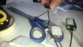 IRON MAN EYES MAGNETIC SYSTEM/IRON MAN SISTEMA LUCES CON ITERRUPTOR MAGNETICO