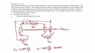 Brayton Cycle Example - Cycles_20