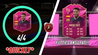 КАК БЫСТРО ПРОЙТИ FUTTIES ANSU FATI!! - Ultimate Team FIFA 21