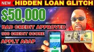Easiest NEW $50,000 Unsecured Loan Hack Instantly Approves Anyone Fast With Bad Credit!