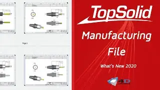[What's New 2020]  Manufacturing File (CAM) by TopSolid