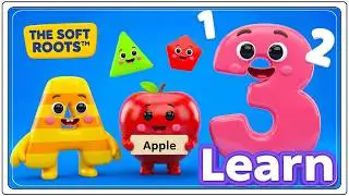 Preschool Learning activities for 3 year olds at home | Learn ABC Phonics Shapes Numbers Colors 🌈