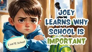 Joey&rsquo;s Talking Backpack | Bedtime Stories For Kids | The Fun Way to Learn Why School is Important!