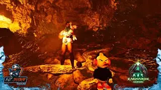 We Make our way into some caves  - Ark Survival Ascened - Ragnar&ouml;k