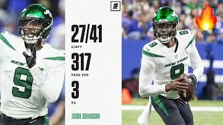 Josh Johnson FULL Highlights vs Colts | THREE TOUCHDOWNS 🔥 | Jets vs Colts Highlights