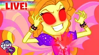 🔴 Equestria Girls LIVE 🔮 ALL MOVIES MARATHON 🎥 Full Movies Children's Cartoon | MLP EG
