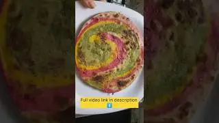 Beetroot & Spinach Paratha #shorts #trendingshorts #beetroot