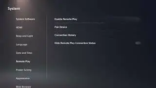 Как проверить историю подключений Remote Play на PS5