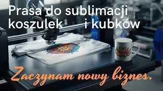 Kupiłem używany sprzęt do Sublimacji🤯Nie spodziewałem się takiego obrotu spraw‼️Zaczynamy przygodę 