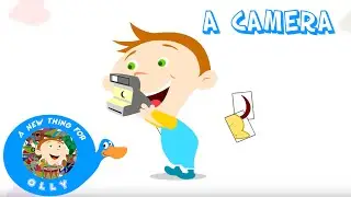 Early Learning -  Olly discovers a Camera
