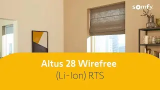 Cortinas y Persianas libres de cables con control remoto: ALTUS 28