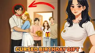 Cursed Birthday PRESENT Changed HIM | TG TF Transformation Story Animation (FROM BOY TO GIRL)