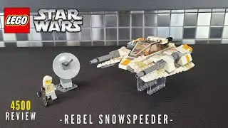 LEGO Star Wars Rebel Snowspeeder 4500 Review! The Template for All Future Snowspeeders...