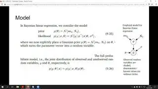 Math for ML (23) - Bayesian Linear Regression