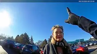 Drunk Lady Smashes Into Multiple Cars Trying to Park