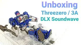 Unboxing Threezero / 3A DLX Soundwave Transformers
