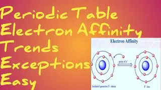 IIT-NEET#Chemistry#Periodic Table#Electron Affinity#Trends#Exceptions#Easy#