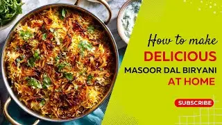 Masur daal Biryani recipe😊🥰😍😋 #Sara's kitchen #yt studio #video #cooking recipe 🥰😍😋😊😋