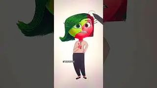✨I turned Disgust into Anger  from inside out 2✨and result is so cool #shorts
