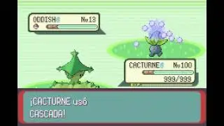 POKEMON EMERALD | CACTURNE | CASCADA | WATERFALL