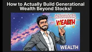 How to Actually Build Generational Wealth Beyond Stocks!
