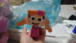 Sprunki papercraft How make sprunki pop singer papercraft