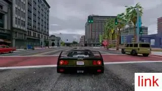 Grand Theft Auto V PC Mods - 1987 Ferrari F40 [DOWNLOAD][GTA V PC]