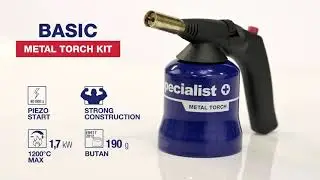 Specialist+ Basic Metal Torch Kit