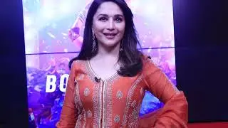 Madhuri Dixit Promotes For The Film &lsquo;Maja Ma&rsquo; At Radio Mirchi