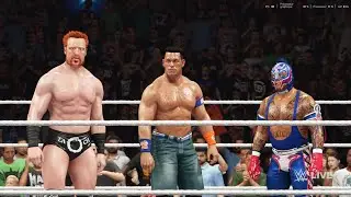 🔥WWE 2K25🔥John Cena & Rey Mysterio & Sheamus vsThe Judgment Day