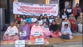 Manipur valley see massive protests seeking to scrap ceasefire deal with Kuki militants.