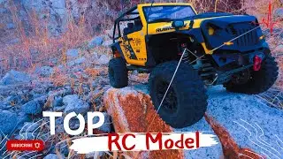 Explore rocky mountains alone with Jeep RUBICON Trx4 full upgrade scale 1/10, top rc car model