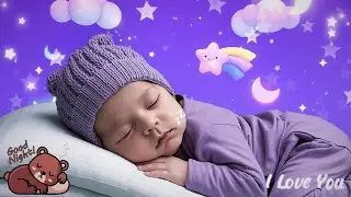 Baby Sleep Music for Soothing Emotions at Night 🎶 Soft Mozart & Brahms Lullaby for Longer Baby Sleep