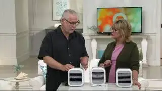 HoMedics MYCHILL Personal Space Cooler w/ 2 Fan Speeds on QVC