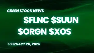 Green Stock News for February 20, 2025: Fluence Energy, SolarBank, Origin Materials, Xos