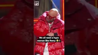 Remy Ma Hypes Up Fat Joe At The BET #hiphopawards22 #hiphopawards #shorts
