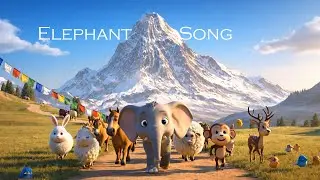 Happy Elephant Dance Song | Enjoy Moments with My Kids channel | Nursery Rhymes | Kids Song - #kids