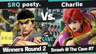 Smash @ The Cave 7 - posty. (Ryu) vs Charlie (Roy, Captain Falcon) - Winners Round 2